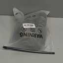 OYOANGLE Women's Pu Leather Cut Out Camisoles Strappy V Neck Backless Fitted Cami Crop Tops.M