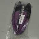 Leather Car Steering Wheel Cover, Non-Slip Car Wheel Cover Protector Breathable Microfiber Leather Universal Fit for Most Cars (Purple-2)