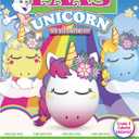 4 x PAAS Unicorn Egg Decorating Kit Create Magical Unicorn Eggs with 5 Dye Tablets, 88 Stickers, and 1 Accessory Sheet