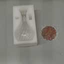 HAIZEEN 13 ounce/380 ml Olive Oil and Vinegar Dispenser Glass Cruet Decanter for Kitchen, Lab glassware seal handicraft Keeps Oil Fresh Longer, Soap Dispenser Bottle No Funnel Needed