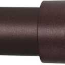 BRIOFOX Tension Curtain Rod Adjustable 32 to 78 inch - Spring Tension Shower Curtain Rod for Window or Bathroom No Drilling Non Slip, Matte Bronze