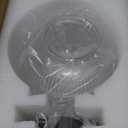 Semi Flush Mount Ceiling Light Fixtures, Vintage Globe Glass Ceiling Light Fixture, Antique Small Black Hallway Light Fixtures for Bedroom, Closet, Entryway, Bathroom, Kitchen (Black clear glass shade)