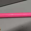 HTVRONT Puff Vinyl Heat Transfer - 10" x 6ft Pink Iron on Vinyl Roll for T Shirts, 3D Puff HTV Heat Transfer Vinyl Compatible with Cricut Cutting Machine- Easy to Cut & Weed & Transfer (Hot Pink)
