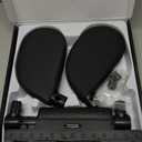 Car Headrest Pillow, Thickened Memory Foam Road Pal Headrest, Neck Support Pillow, 180 Adjustable Car Headrest, U- Shaped Design, Travel Car Sleeping,Suitable for Kids and Adults (Black)