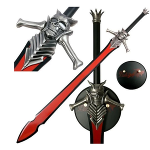 Devil May Cry Dante Rebellion Metal Sword with Plaque