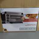 BLACK+DECKER TO1313SBD Toaster Oven, 15.47 Inch, Silver