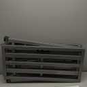 VEVOR Work Platform, 63"x 15" Portable Scaffolding Platform, Folding Steel Step Ladder Adjustable Height 31.5"-50.1", 800 lbs Load Capacity, Non-Slip Drywall Painting Stool for Cleaning &Washing