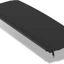 VANNCAMP Aluminum Headliner Shelf for 2007-2018 Mercedes Benz Sprinter High Roof, Overhead Storage Rack with Adjustable Curtain Rod and Black Carpet Lining, Sprinter Camper Van Conversion Accessories