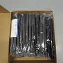 Ravinte 30 Pack 7.38'' Square Cabinet Pulls Matte Black Stainless Steel Kitchen Drawer Pulls Cabinet Handles 7-3/8Length,5 Hole Center