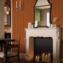 Wood Grain Contact Paper 17.3"x200" Cherry Wood Look Peel and Stick Wallpaper Vintage Removable Self Adhesive Vinyl Faux Wood Wallpaper for Cabinets Countertops Covering