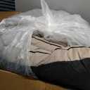 Porch Swing Cushion Three Seat Waterproof, Khaki, 40x60in