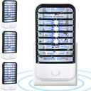 Plug in Bug Zapper Indoor Flying Insect Trap, 3 Pack Electronic Indoor Mosquito Zappers Fly Zapper Gnat Traps Lamp for Bug Insect for Home, Kitchen, Bedroom, Living Room,Office