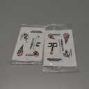 2 x 24 PCS Washington American Wizards Basketball Stickers for Water Bottle, Laptop, Bicycle, Computer, Motorcycle, Travel Case, Car Decal Decoration Sticker