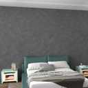 3yecao 31"591" Large Size Big Roll Wide Thick Glossy Grey Concrete Wallpaper Peel and Stick Waterproof Gray Concrete Contact Paper Vinyl Wrap Self Adhesive Cement Stickers for Bedroom Bathroom Walls
