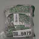 Polecasa Extra Heavy Duty Large Laundry Bag with Sturdy Handles and Drawstring Closure, 2 Pack 28 x 36 inches Durable Storage Bags for Basket, Hamper, College, Dorm, Travel, Silver