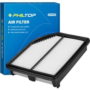 PHILTOP Engine Air Filter CA11258 Replacement for Honda CR-V CRV 2012 2013 2014 - L4 2.4L, Rigid Panel