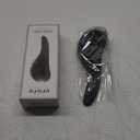 Crave Naturals Biggie Glide Thru Hair Brush - Detangler Brush for Curly, Straight, Wet or Dry Hair - Gentle Detangling Brushes for Adults, Kids, Toddlers - Hair Accessories for Women, 8.4x3.4 - Black (1 Pack (Large))