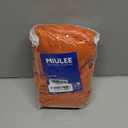 MIULEE Burnt Orange Linen Textured Sheer Curtains 72 Inches Long for Bedroom/Living Room Semi Transparent Farmhouse Fall Decor Window Net Panels with Rod Pocket 2 Panels W 54 x L 72 Inches