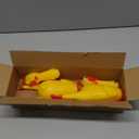 2 Pcs Large Rubber Chicken,Screaming Chicken Dog Toys,Yellow Rubber Squawking Chickens,Squeaky Chickens Toys,Prank Noise Maker Dog Toys 12 Inch