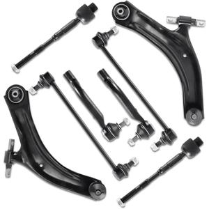 Front Lower Control Arm with Ball Joint Kit Compatible for Nissan Rogue 2008-2013 Rogue Select 2014-2015 2.5L MS30194 MS30195 K750095 K750094 ES800583 ES800582 EV800550 Left and Right 8pcs