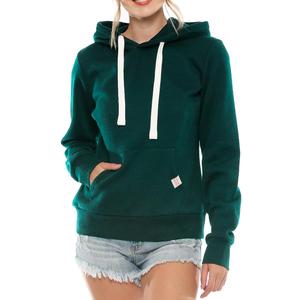 Urban Look Womens Active Long Sleeve Fleece Lined Fashion Hoodie Pullover with Plus Size (X-Large, Hunter Green)