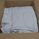 Air Mattress Cover Queen Size Thick Mattress Cooling Pad, Viscose Made from Bamboo Quilted Mattress Topper, Noiseless Extra Plush Pillow Top Mattress Topper Queen Fits 8-23 Inches Deep Mattresses