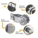 Electric Fence Wire Strainer, 20PCS Heavy Duty Inline Wire Tensioner, Wire Ratchet Tensioner for Electric Fence,& 1pcs Handle
