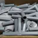 XVISHX Baby Playpen, 79 x 79 Inch Play Pen, Playpen for Babies and Toddlers, Baby Playard for Indoor & Outdoor Active Center Game Fence, with Skin-Friendly Fabric and Soft Breathable Mesh Grey