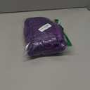 Women Waterproof Lightweight Rain Jacket Active Outdoor Hooded Raincoat, Size L, Purple