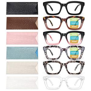 miyya Oprah Style Reading Glasses for Women, Cheaters Eyeglasses, Oversized Blue Light Readers, Fashion Eye Glasses