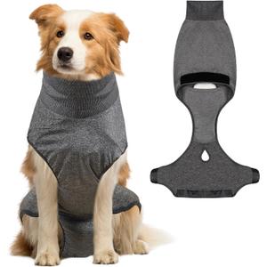 Recovery Suit for Dogs After Surgery, Dog Surgery Recovery Suit for Female Male Neuter, Breathable Dog Onesie Spay Body Suits for Abdominal Wounds Dogs Cone Alternative