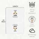 Nan Grandma Mother's Day Birthday Gifts Kitchen Towels, Grandma Gifts from Grandkids Dishcloths Dish Tea Towel, Everything is Sweeter in Nan's Kitchen Decorative Hand Towels 16x24 Inches