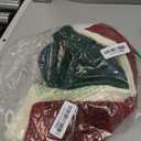 Hommtina Christmas Stockings, Personalized Christmas Stockings 18 Inches Large Size Cable Knitted Stocking Gifts (6pcs White & red & Green)