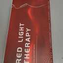 Red Light Therapy Pad for Body Back Knee Shoulder Hands Feet Portable 660nm 850nm Home Use 3 Chips in 1 Infrared Light Heating Wrap Belt Gift for Women Men (Corded)
