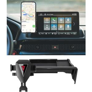Car Phone Holder for Honda CRV/CR-V Accessories 2023 2024 2025 2026 Cell Phone Holder for Most Smartphones with Dash Organizer Auto Interior Accessories Hands-Free 360 Degree Rotation