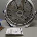 Lasko Wind Machine Fan, Air Circulator Fan with 3 Speeds, 20" Model 3300, Gray