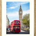 wyooxoo 16x20 Picture Frame, Rustic Solid Wood Carbonized Brown Photo Frames -Display 11x14 Photos with Mat or 16x20 Without - Horizontal and Vertical for Wall, 16x20 - 1 Pack