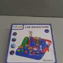 TEMI Boys Toys Car Track, Kids Race Track City Adventurous Toy for 3 4 5 6 7 Years Old Girls - Car Toys with 3 Cars, Birthday Gifts Toys for Boys 3-5 Years Old