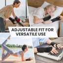 Carpal Tunnel Wrist Brace Night Support Fit Right Hand for Work, Pain Relief Wrist Splint for Tendonitis, Sprain, Strain, Rigid Hand Brace for Arthritis for Women and Men (Black, S/M, Right Hand)