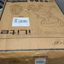 Gromast Compact Fold Baby Stroller, Lightweight Travel Toddler Stroller with One-Click Fold, Extendable UPF50+ Canopy, Cup Holder, UV Protected and Waterproof, One-Hand Folding - Black