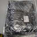Twin XL Pillow Case and Sham Black
