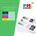 Replacement for HP 128A Toner Cartridges 4 Pack Set Replacement for HP Pro Color CP1525n CP1525nw CM1415fnw CM1415fn Printer (Black,Cyan, Magenta, Yellow)