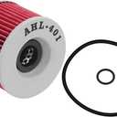 AHL Oil Filter 16099-003 Compatible with Kawasaki ZX750 F1,F2,F3 ZX750 A1-A5,A2L Unitrack ZX750 E1,E2 Turbo ZX750 G2,G3 ZX750 H2 ZL900 A1,A2 Eliminator ZX900 A1-A12 Ninja,1pc