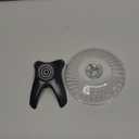 Hermit Crabs Wheel Toy, Hamster Running Wheel Toys, Small Animals Cage Accessory, Tank Accessory, Suitable for Hermit Crab Hamster Rat (Black)