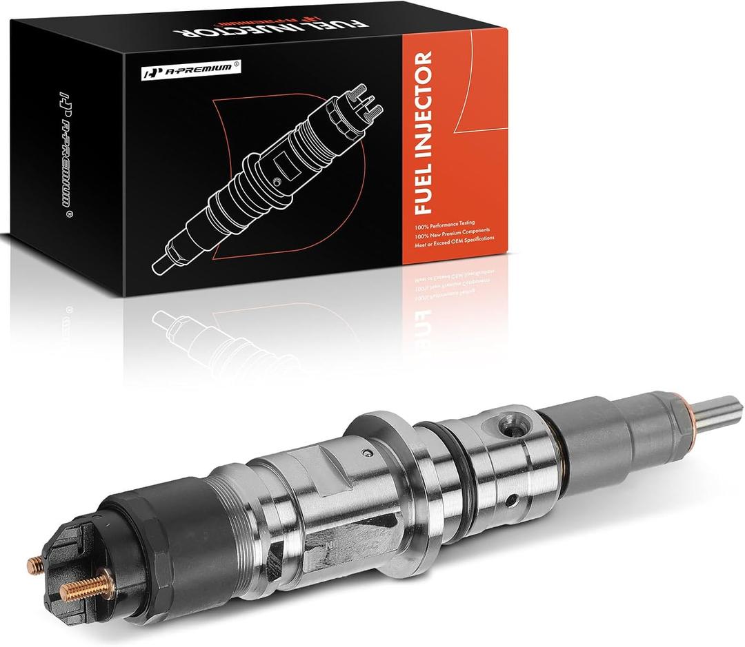 A-Premium Fuel Injector Compatible with Ram 3500 4500 5500, 2013 2014 2015 2016 2017 2018, 6.7L, Replace# 68210512AA