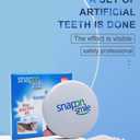 Snap-On Veneers - Professional DIY Smile Correction Kit for Men & Women - Comfortable, Natural White Top & Bottom Set - Perfect for Hiding Gaps, Stains & Missing Teeth - Easy Home Fit