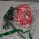 LILOCOO Artificial Poinsettia Flowers Christmas Flowers Silk Poinsettia Bouquet Red Fake Velvet Poinsettia Flowers for Home Garden Wedding Home Xmas Tree Table Centerpiece Holiday Decor (2 Bundles)