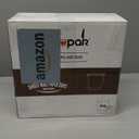 LITOPAK 500 Pack 4 oz Paper Cups, Brown Disposable Hot Coffee Cups for Party, Picnic, Travel, and Events