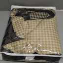 Woolrich Winter Hills Cotton Shower Curtain, Plaid Lodge/Cabin Shower Curtains for Bathroom, 72 X 72, Tan