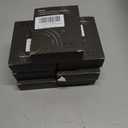 7 x R-fun AirPods 2 Case 2019 with Lock & Cleaning Kit, Keychain, Magnetic Lid, Compatible with AirPods 2nd/ 1st Generation Protective Case, Support Wireless Charging, Black